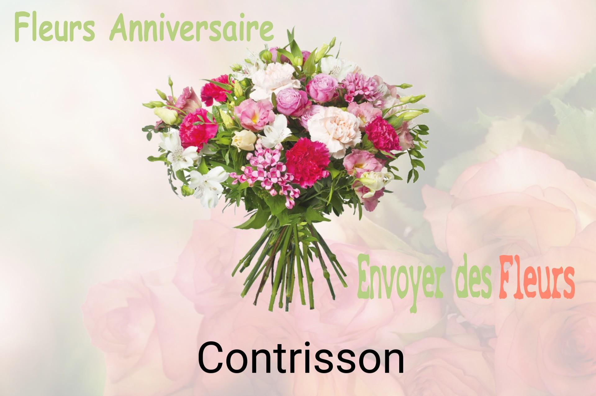 Bouquet de fleurs d’anniversaire livré à Contrisson