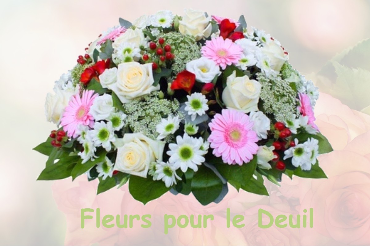 fleurs deuil CONTRISSON